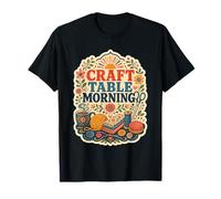 Craft Table Morning Costura Hilo Hobby Camiseta