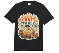 Craft Table Morning Costura Hilo Hobby Comfort Colors Adult Heavyweight T-Shirt