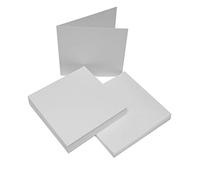 Craft UK 1064 Paquete de 25 Sobres y Tarjetas Blancas de 7 x 7 Pulgadas