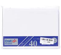Craft UK 2045 Premium - Tarjeta de felicitación (40 x 300 g/m², 5 x 7)