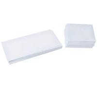 Craft UK 996 Paquete de 50 Sobres y Tarjetas de 4 x 4 Pulgadas - Blanco