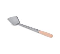 Craft Wok Espátula pequeña para wok, de acero inoxidable, con mango ergonómico de madera, utensilio de cocina tradicional asiático / 732W5-1