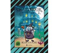 CRAFTBOOK - LUSTIGE AUSMALMOTIVE - BASTELANLEITUNG - MAGISCHES LICHT - GESPENSTER - HEXEN - SPUKHÄUSER - KNIFFLIGE RÄTSEL UND AUFGABEN: SCARYHOUSE