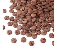 Craftdady 240pcs 12 Constelaciones Planas Redondas Signos del Zodíaco Colgantes Enlace 2 Agujeros Corte Láser Conector de Madera Encantos para DIY Pendiente Pulsera Collar Joyería
