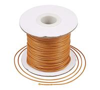 Craftdady 85yards/rollo 1mm Cordón de Poliéster Encerado Coreano para Trenzado Kumihimo, Elaboración de Discreciones, Joyería de Nudos, Perú