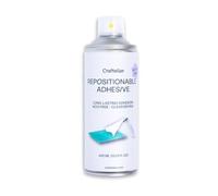 Craftelier - Adhesivo en Spray Reposicionable con Acabado Transparente Especial para Mantas de Corte | Ideal para Alargar la Vida de tu Manta de Corte, 400 ml (el empaque puede diferir)