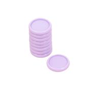 Craftelier - Anillas de Disco de Plástico S para Encuadernación de Planners, Agendas, Cuadernos o Álbumes | Ideal para Scrapbooking y Manualidades | Paquete de 9 uds de 25 mm Diámetro - Color Violeta