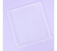 Craftelier - Caja de Almacenamiento de Papeles | Ideal para Organizar los Materiales de Scrapbooking y Manualidades | Tamaño 31,50 x 32,51 x 2,79 cm (12.4" x 12.8" x 1.1") - Color Transparente