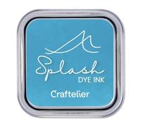 Craftelier - Colección de Tintas con Base al Agua | Caja Metálica con Cierre Fuerte | Sellos Acrílicos o Caucho y Superficies Porosas | 21 Colores (Splash)