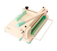 Craftelier - Cortadora de Papel A4 (30 cm), Corte Preciso hasta 400 Hojas, Guillotina Profesional Industrial con Doble Sistema de Seguridad y Estructura de Acero Reforzado para Grandes Trabajos