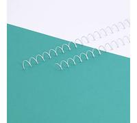 Craftelier - Kit de 2 Espirales para Encuadernar Álbumes, Cuadernos o Agendas | Ideal para Proyectos de Scrapbooking y Manualidades | Ø 1,27 cm (0.5") | Longitud 30,5 cm (12") - Color Blanco