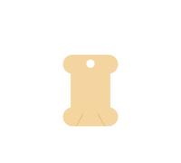 Craftelier - Mini Troquel para Decoraciones y Creaciones de Scrapbooking, Manualidades y Tarjetería | Figura con Forma de Bobina - Tamaño Aproximado del Troquel: 3,12 cm x 4,04 cm