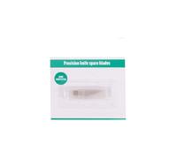 Craftelier - Pack 5 Cuchillas de Recambio Compatibles con Bisturí de Precisión de 16 cm | Incluye Estuche Protector para Guardas las Hojas | Cuchillas Triangulares Fabricadas de Acero de Carbono (SK4)