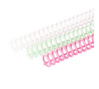 Craftelier - Pack 6 Espirales de Encuadernación de Clic, Tonos Harmony
