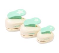 Craftelier - Pack de 3 Perforadoras de Estrellas Dimámetros 3/8”, 5/8” y 1”