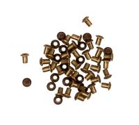 Craftelier - Pack de 50 Ojales Mini Ideales para Tarjetería, Scrapbooking y Manualidades | Válidos para Diversos Materiales | Tamaño Aprox Diámetro Interior 3 mm y Exterior 5 mm - Color Bronce Vintage