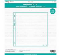 Craftelier - Pack de Fundas Transparentes Protectoras para Álbumes de Fotos Personalizados | Incluye 10 Fundas de 12" x 12" (30,5 x 30,5 cm) | Compatibles con Álbumes 3 Anillas
