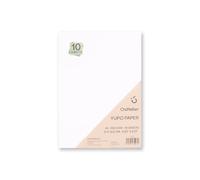 Craftelier - Papel Yupo A5 | Papel Sintético No Poroso Para Tintas Al Alcohol | Superficie Lisa, Fácil de Cortar o Troquelar | 10 hojas (250 g/m²) | 14,8 × 21 cm