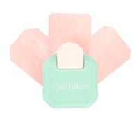 Craftelier - Perforadora de Esquinas 3 en 1 | Redondeador de Curvas en Papel, Cartulina y Papel Fotográfico | Ideal para Scrapbooking materiales y Manualidades | Tamaños 4, 7 y 10 mm