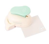Craftelier - Perforadora de Esquinas con Forma de Concha de Palanca a Presión para Realizar Troquelados en Papeles y Cartulinas | Especial para Scrapbooking | Tamaño de Forma 25 mm de Diámetro