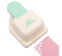 Craftelier - Perforadora de Esquinas con Forma de Filigrana de Palanca a Presión para Realizar Troquelados en Papeles y Cartulinas | Especial para Scrapbooking | Tamaño de la Forma 40,5 x 40,5 x 62 mm