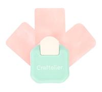 Craftelier - Perforadora de Esquinas Redondeadas 3 en 1, Tamaños 4, 7 y 10 mm