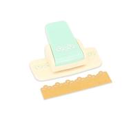 Craftelier - Perforadora de Palanca a Presión para Realizar Bordes de Blonda Decorativos con Flores Pequeñas en Papeles y Cartulinas Especial para Scrapbooking | Tamaño Aprox. 4,5 x 2,95 x 4,8 cm