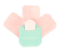 Craftelier - Perforadora Papel Formas 3 en 1 | Redondeadora de esquinas para Manualidades, Scrapbooking y Papel Fotográfico | Cortadora de Figuras y Decoraciones