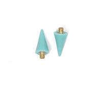 Craftelier - Puntas de Recambio para Bolígrafo de Cera | Ideal para Colocar Adornos, Brillos o Lentejuelas en Proyectos de Scrapbooking y Manualidades | Incluye 2 Puntas de Cera | Color Turquesa