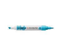 Craftelier Rotulador Acuarelable Doble Punta Duotip Ecoline Azul Cielo 578