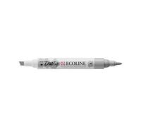 Craftelier Rotulador Acuarelable Doble Punta Duotip Ecoline Gris Frío 717