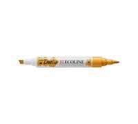Craftelier Rotulador Acuarelable Doble Punta Duotip Ecoline Naranja Claro 236