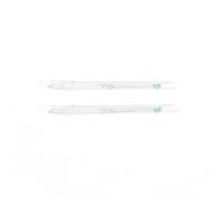 Craftelier - Set 2 Bolígrafos de Gel para Papeles de Colores y Oscuros | Ideales para Bullet Journal, Planner o Proyectos de Scrapbooking y Manualidades | Grosores 0,8 mm y 1 mm - Color Blanco
