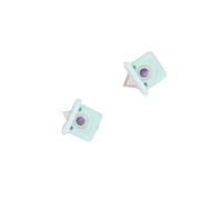 Craftelier - Set de 3 Recambios de Cuchillas para el Cutter Cortador Circular | Cuchillas de Doble Filo para Materiales de Scrapbooking y Manualidades | Apto para Diestros y Zurdos | Color Turquesa