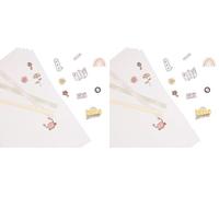 Craftelier - Set de 10 Hojas de Papel Washi Imprimible | Translúcido para Crear Pegatinas Personalizadas | Imprimir, Pintar, Dibujar, Escribir... | Tamaño: A4 (21 x 29,7 cm) (Paquete de 2)