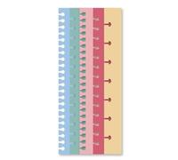 Craftelier - Set de 5 Troqueles de Bordes Encuadernación - para Scrapbooking y Manualidades - Válido para Varios Materiales y Multiples Máquinas de Troquelado - Tamaño 16,30 x 0,76 y 16,75 x 0,81 cm