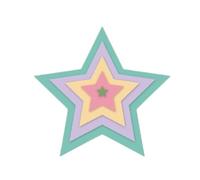 Craftelier - Set de Mini Troqueles Esenciales para Creaciones de Scrapbooking, Manualidades y Tarjetería | Forma de Estrellas - Tamaño Aproximado entre 0,5 x 0,4 cm y 6,57 x 6,25 cm