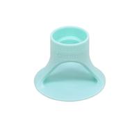 Craftelier - Soporte para Pegamentos, Colas y Adhesivos en Tubo | Medidas Aprox. del Diámetro 6,1 cm de la Base, 2,9 cm de la Boquilla Superior y 1,5 cm de la Boquilla Inferior - Color Turquesa
