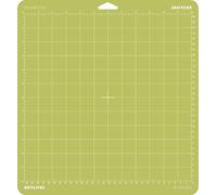Craftelier - Tapete de Corte Reutilizable con Adherencia o Agarre Estándar para Scrapbooking y Manualidades | Compatibles con Máquinas Cricut | Tamaño 30,5 x 30,5 cm (12" x 12") - Color Verde