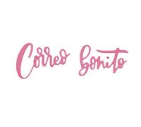 Craftelier - Troquel en Español con Mensaje de "Correo Bonito" | Frase Clásica Ideal para Proyectos de Tarjetería, Scrapbooking y otras Manualidades | Tamaño Aprox. 8 x 2,82 cm - Color Turquesa