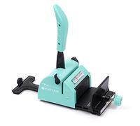 Craftelier - Zutter Bind It All - Encuadernadora con Brazo Extensible | Ideal para Encuadernar con Anillas de Medidas Comprendidas entre 0,3125 cm (5/16") hasta 3,12 cm (1 1/4") | Color Turquesa