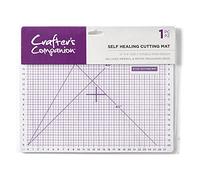 Crafter's Companion CC-Tool-CMAT-9 Estera Papel y Elaboración de Tarjetas y Proyectos de Corte 30.5 x 23 cm, Clear, 12 x 9 Inch