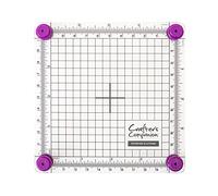 Crafter's Companion CC-Tool-STPLAT4 Plataforma de Estampado para la elaboración de proyectos-10cm x 10cm, Caucho, 4" x 4"