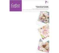 Crafter's Companion - Espuma para formar flores (7 unidades), color blanco natural