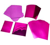 Crafter's Companion Lustroso A4 Cartulina Espejo Brillo y Matt Pack - 30 Hojas - Morado