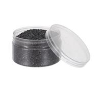 CRAFTHROU 1 Caja Silicio Negro Malla 24 Abrasivo Industrial para Pulidoras de Rocas y Metal, Extra Grueso, Compacto, Adecuado para Arenado y Talleres Pequeños