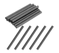 CRAFTHROU 15 Piezas Varilla de Grafito para Electrodo Experimental de Carbono Composición Química Estable y Fácil de Manejar para Experimentos de Física y Laboratorio