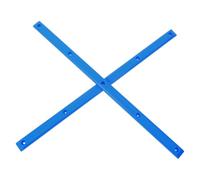 CRAFTHROU 2 Piezas Protectores de Parachoques para Patineta, Protector de Patineta para Longboard y Skateboard, Plástico, Azul, Absorción de Impactos y Protección de Bordes, para Riders