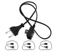 CRAFTHROU 4 Piezas Cable Calefactor de Repuesto para Bolsa de Agua Caliente Eléctrica Portátil Protección de Seguridad y Adaptador de Cobre para Uso en Oficina y Exteriores