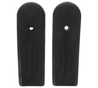 CRAFTHROU Accesorios para Frenos de Silla de Ruedas, Fundas de Caucho 2.55X0.78X0.19In, 2 Unidades, Manijas de Recambio para Usuarios en Movilidad Manual y Rehabilitación